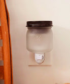 Glass Mason Jar Pluggable Fragrance Warmer