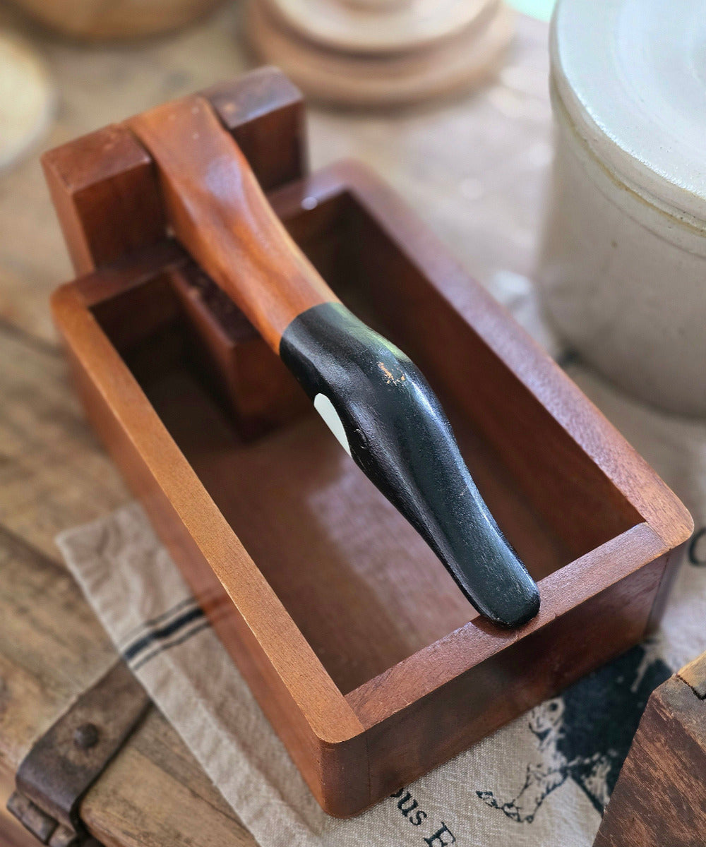 Hand Painted Wooden Canadian Goose Nutcracker Box 