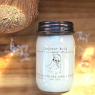 Coconut Milk Soy Wax Candle 12 oz