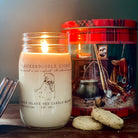 Snickerdoodle Cookie Soy Wax Candle 12 oz Lit