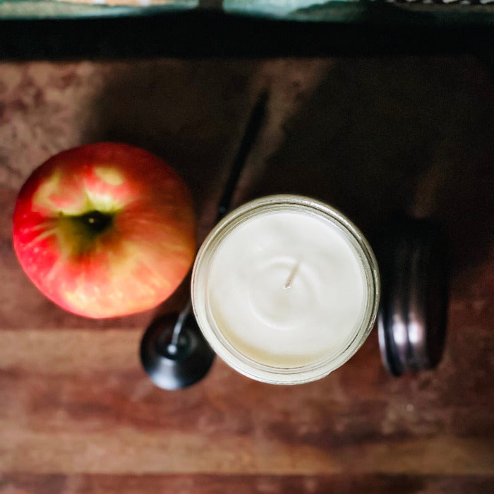 The Apple Orchard Soy Wax Candle 12 oz Top