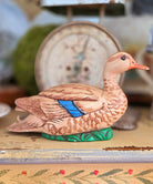 Vintage Ceramic Duck Figurine Right Front 