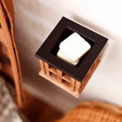 Wood Lantern Pluggable Fragrance Warmer Top with Wax Melts